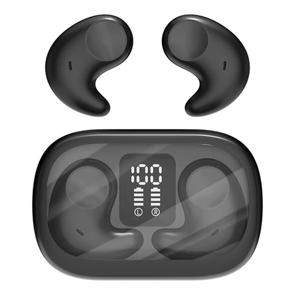 TWS Trådlösa Mini Bluetooth-Hörlurar In-ear Sleep M51 Svart