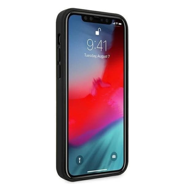 Ferrari On Track Perforated Skal iPhone 12 Pro Max - Sort Black