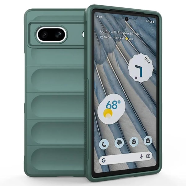 Google Pixel 7A Mobilskal Flexibelt - Grön