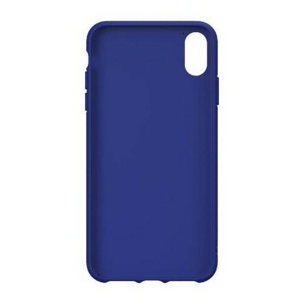 Adidas Valettu kangassuoja iPhone XS Max - sininen