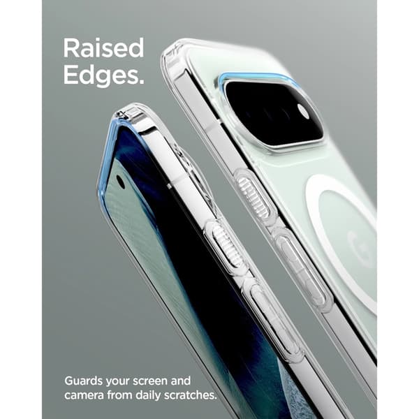 Spigen Mobilskal För Google Pixel 11 Pro Magsafe Ultra Hybrid - Clear/Vit Vit