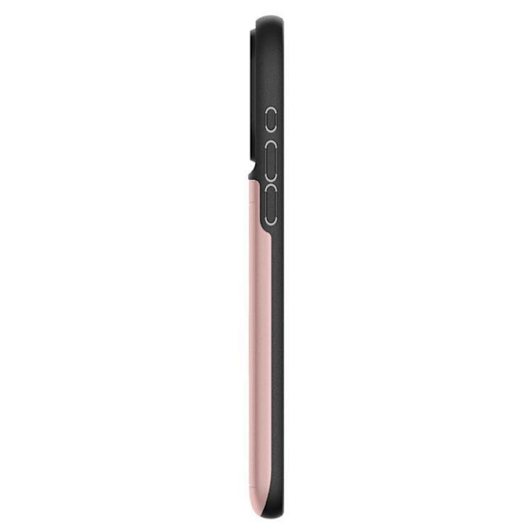 Spigen iPhone 15 Pro Mobilskal Slim Armor CS - Rosa