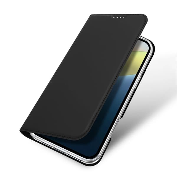 DUX DUCIS Skin Pro iPhone 16 Plus Plånboksfodral PU Läder - Svart Blå