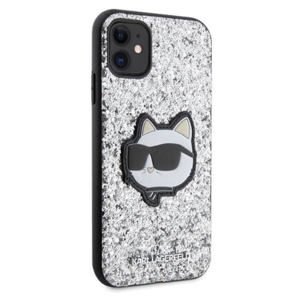 Karl Lagerfeld iPhone 11/XR mobiltaske Glitter Choupette Patch