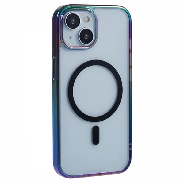 KIGC Mobilskal till iPhone 15 Magsafe Dazzling Color - Svart Svart