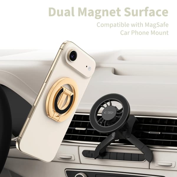 Tech-Protect Magsafe mobil magnetisk ringholder LAMANO Guld