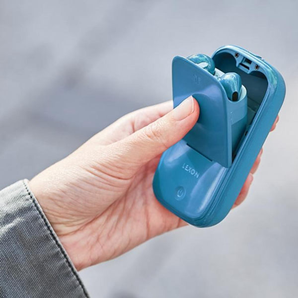 Lexon In-Ear Høretelefoner Bluetooth Speakerbuds LA127B - Blå