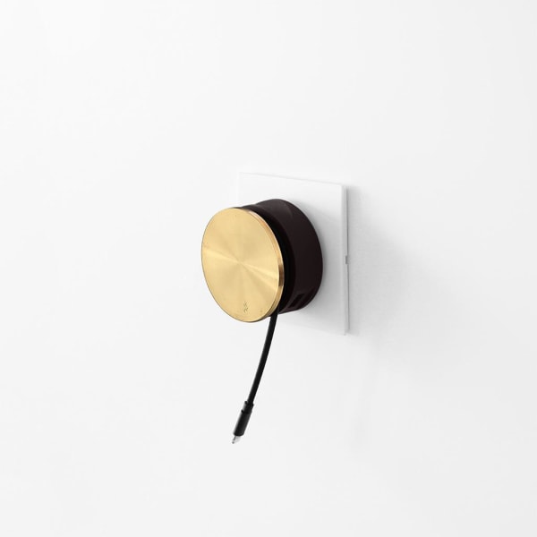 Usbepower AERO MINI Dobbelt USB-oplader med stativ til iPhone - K