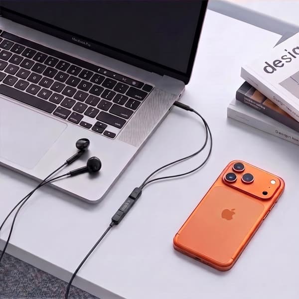 Tech-Protect Hörlurar Mini Jack Core G4 Ultraboost - Svart