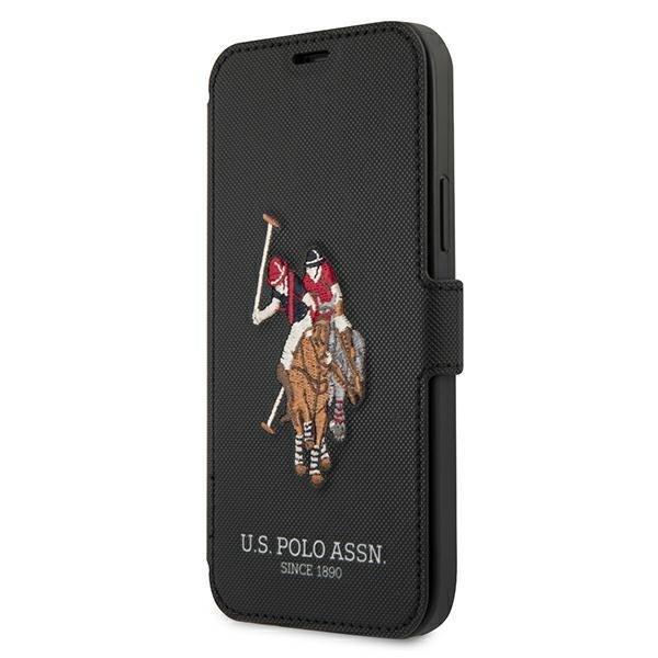 US Polo Polo Embroidery Collection Fodral iPhone 12 Mini - Svart Svart