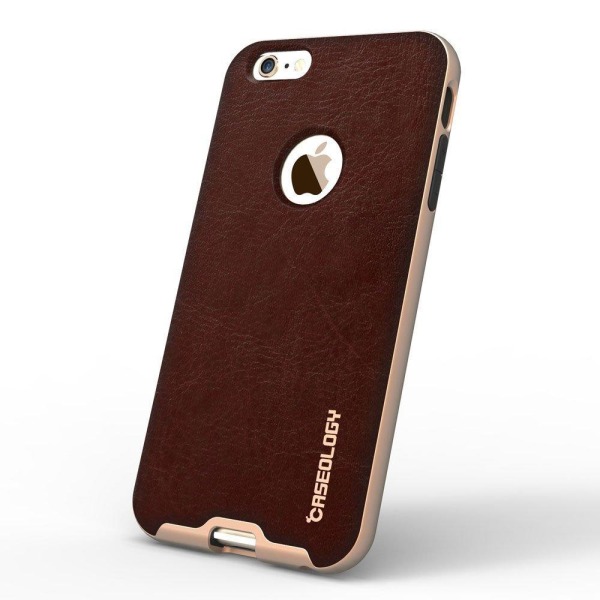 Caseology Bumper Frame Skal till Apple iPhone 6 / 6S  - Brun Brun