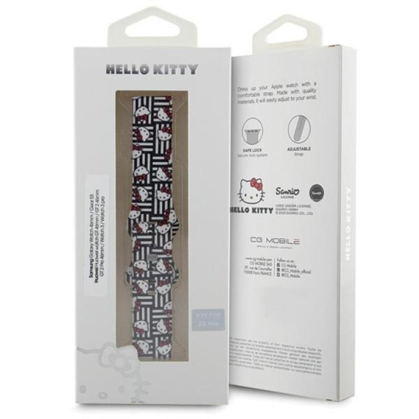 Hello Kitty Galaxy Watch 6 (44 mm) båndhoveder og striber