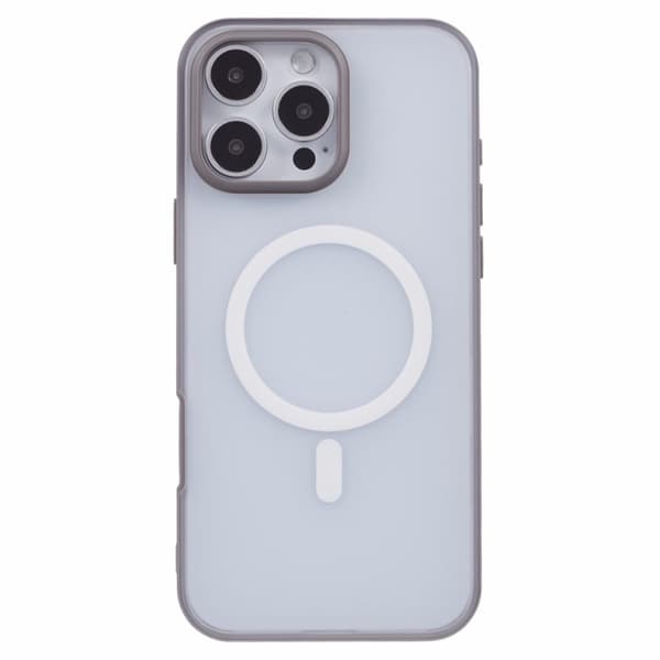 X-LEVEL Mobilskal till iPhone 16 Pro Magnetiskt PC+TPU Matt Grå