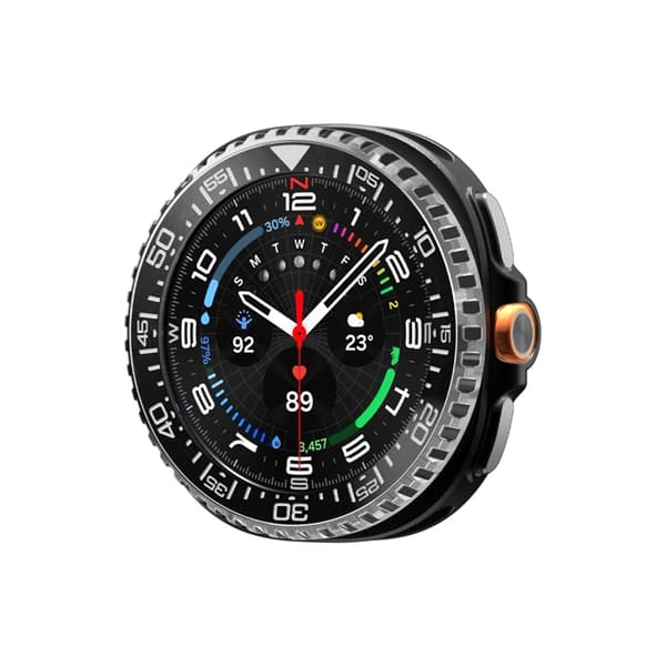 Spigen Galaxy Watch 8 Classic (46mm) Etui Bezel Tune Pro - Sort Svart