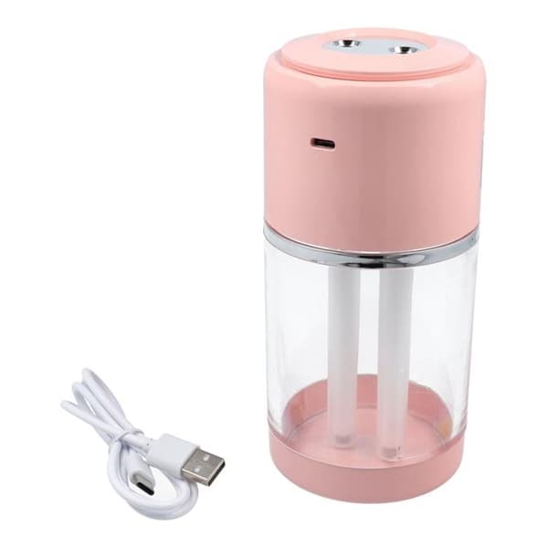 Aromaterapimaskin Luftfuktare/Diffusor H10 - Rosa Rosa