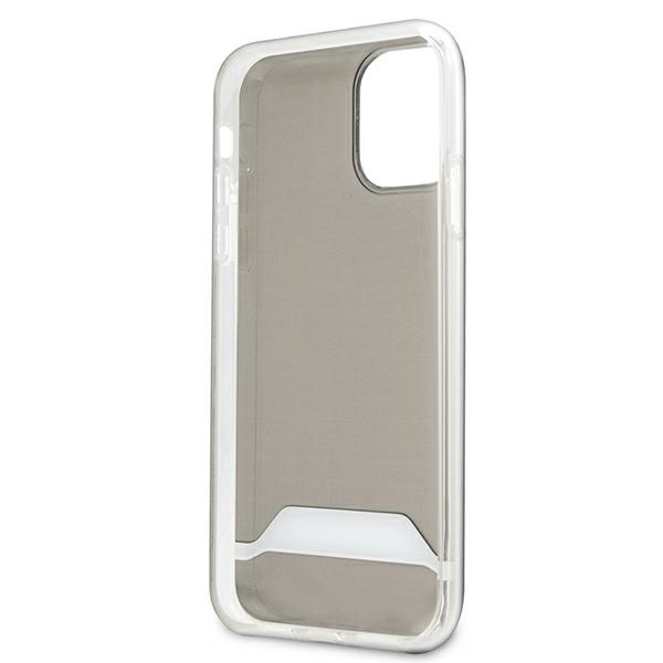AMG Mobilskal till iPhone 11 Electroplate - Svart-Vit