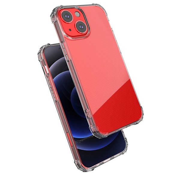 Blødt stødsikkert cover til iPhone 13 Mini - Klar Transparent