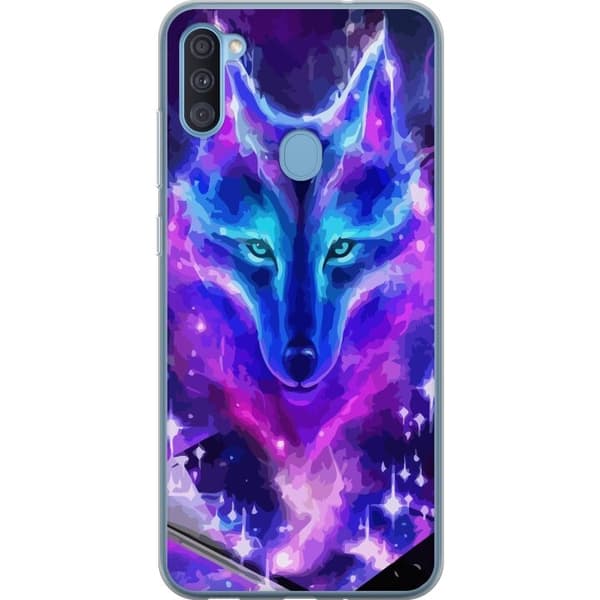 Mobilskal till Samsung Galaxy A11 med Neon Varg