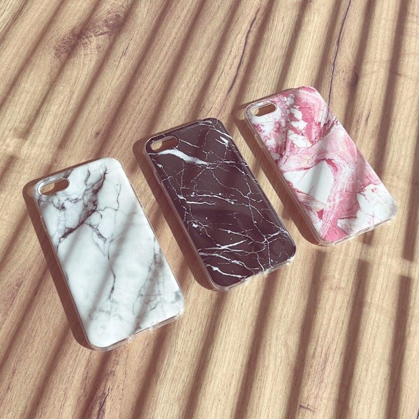 Wozinsky Marble TPU skal till Samsung Galaxy S21 Plus 5G - Svart