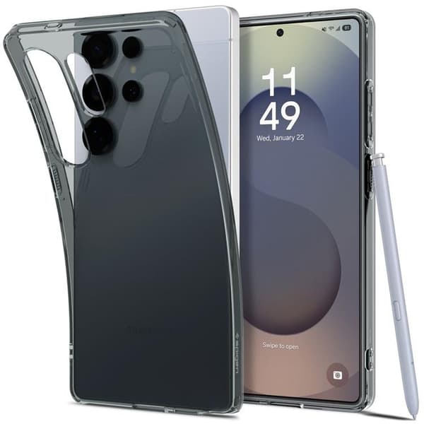 Spigen Mobilskal till Galaxy S25 Ultra Liquid Crystal - Space Crystal Grå
