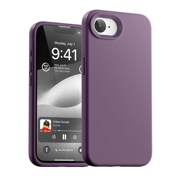 Mercury Mobilskal till iPhone 16e Silikon - Lila Lila