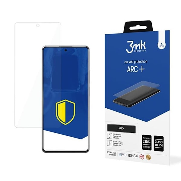 3MK Xiaomi 11T/11T Pro Plastfilm Skärmskydd ARC+ Transparent