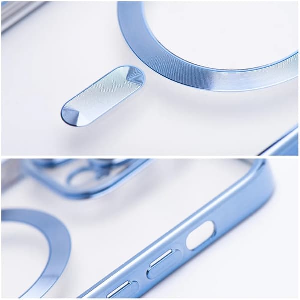 Telefontaske til iPhone 17 Magsafe Electro - Blå Blå