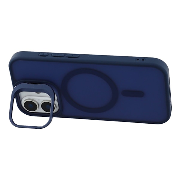 Mobilskal till iPhone 17 MagSafe Lins Kickstand - Blå Blå