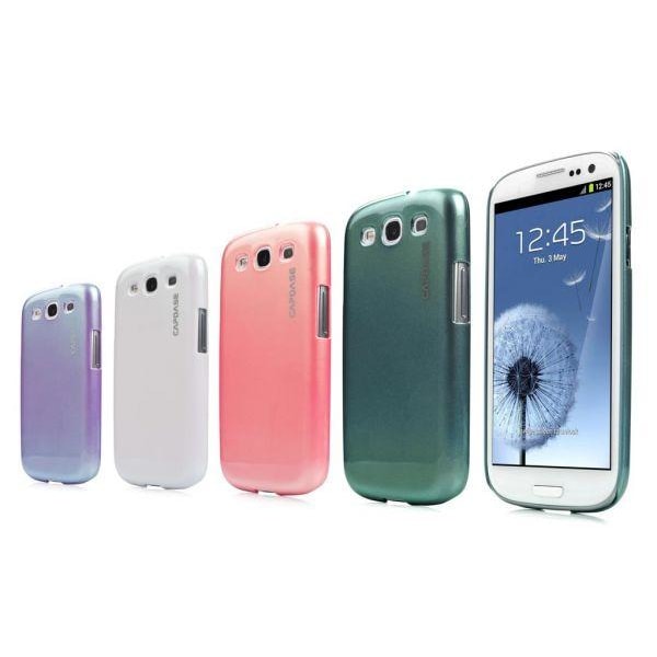 CAPDASE-kuori Samsung Galaxy S3 i9300 (vaaleanpunainen) + näytönsuoja Pink