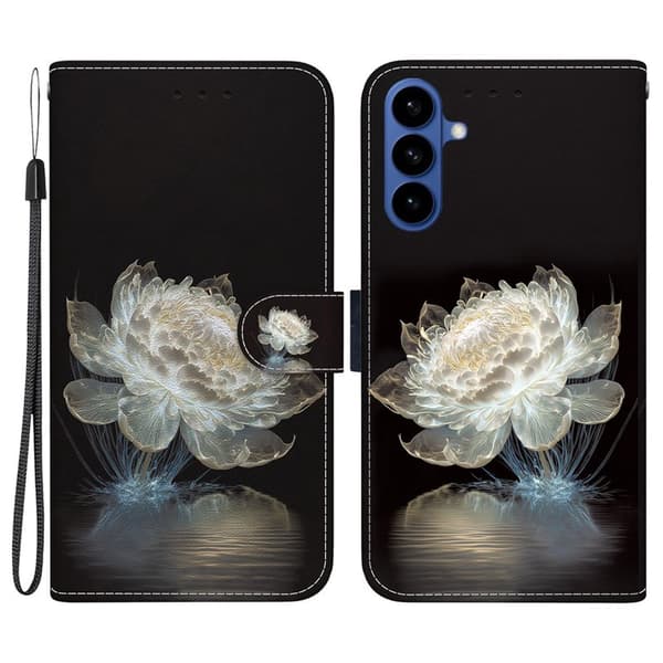 Plånboksfodral för Samsung Galaxy S26 Plus Anti-Drop Konstläder - Kristallpion