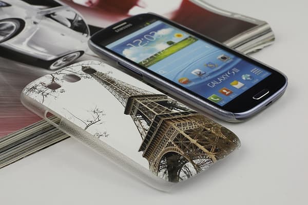 Cover til Samsung Galaxy S3 i9300 - Eiffeltårnet Paris Mönster