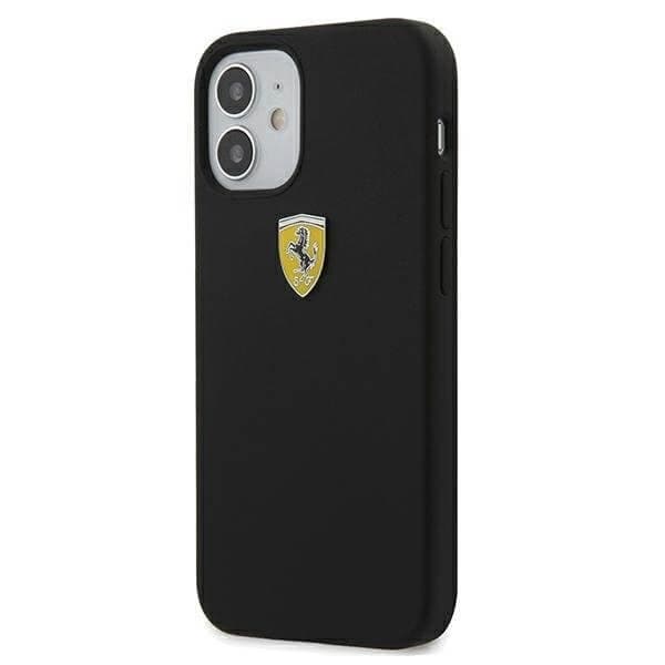 Ferrari On Track Silikone iPhone 12 mini 5.4" cover Sort Black