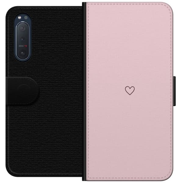 Plånboksfodral till Sony Xperia 5 II med Litet Hjärta