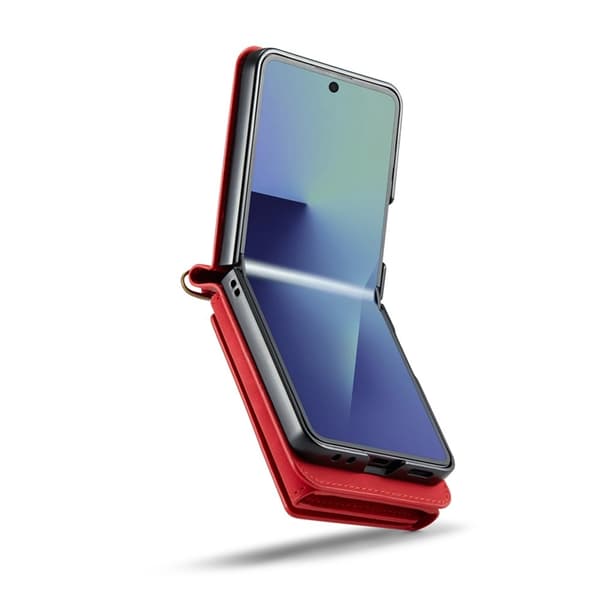 DG.MING Mobilskal till Galaxy Z Flip 7 Detachable M2 Röd
