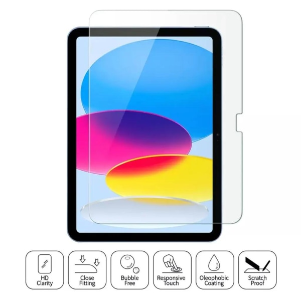 SiGN iPad 10.9 (2022) Härdat Glas Skärmskydd Full Cover
