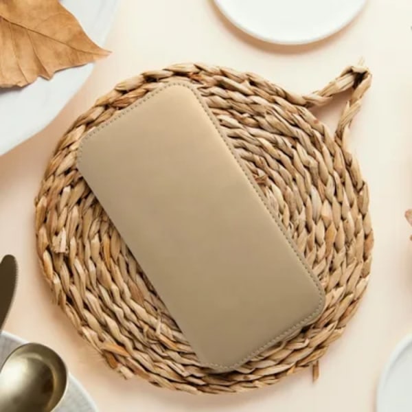 Galaxy S23 FE Plånboksfodral Dual Pocket - Guld Guld