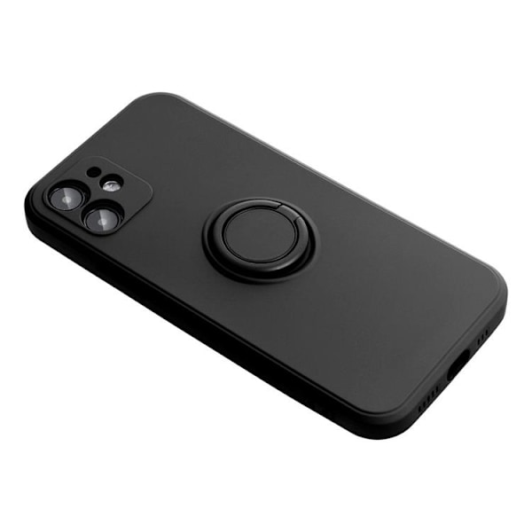 Xiaomi Redmi 13C/Poco C65 Mobilskal Silikon Ring - Svart