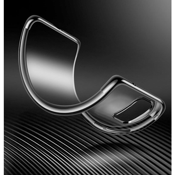 Clear TPU Gel Electroplating frame Mobilskal Samsung Galaxy A72 - Blå Blå