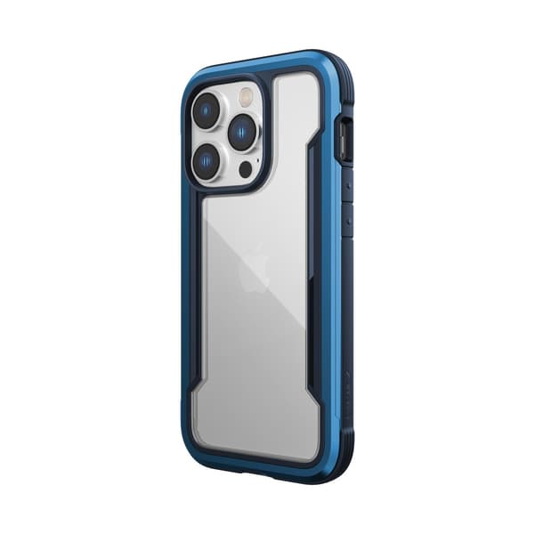 Raptic iPhone 14 Pro Skal Magsafe X-Doria Shield Armored - Blue Svart