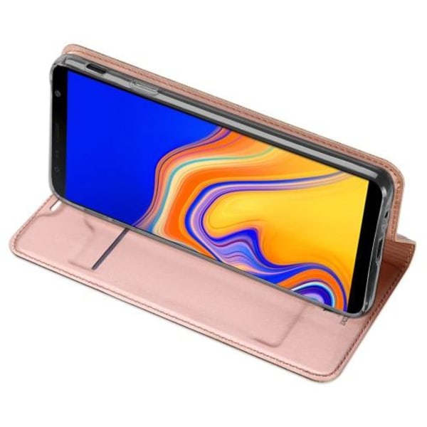 Dux Ducis Plånboksfodral till Samsung Galaxy J4 Plus - Rose Gold