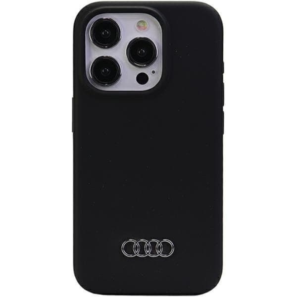 Audi Mobilskal till iPhone 15 Pro Max Silikon - Svart Svart