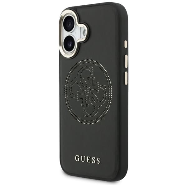 Guess Mobilskal För iPhone 17 MagSafe Perforated 4G - Svart