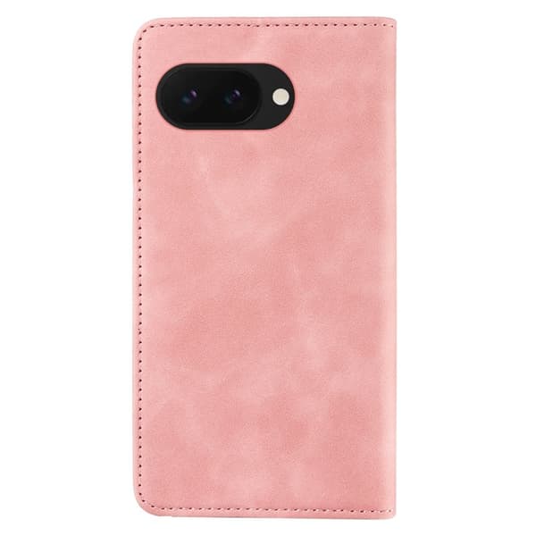 BETOPNICE 003 Google Pixel 9a Plånboksfodral Konstläder - Rosa