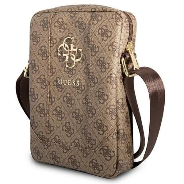 Guess Datorfodral 8" Datorfodral Big Metall Logo - Brun Brun