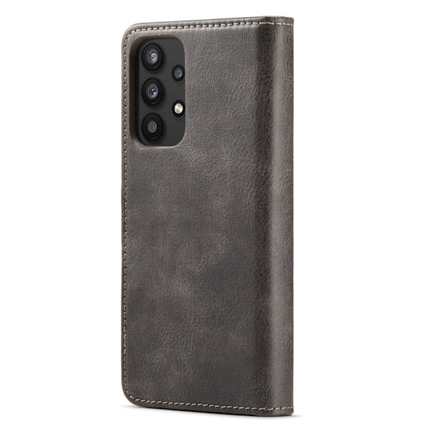 DG.MING Plånboksfodral Folio Flip Stand Samsung Galaxy A33 5G Grå