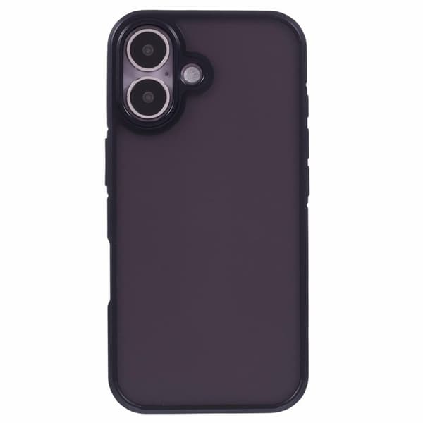 X-LEVEL Mobilskal till iPhone 16 Plus Anti-Scratch PC+TPU Svart
