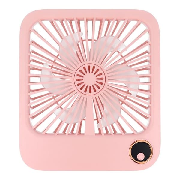 Skrivbordsfläkt med Justerbart Stativ W30 - Rosa Rosa