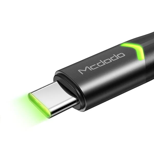 MCDODO USB-A - USB-C Kabel 1m MDD CA-7960 - Svart Svart