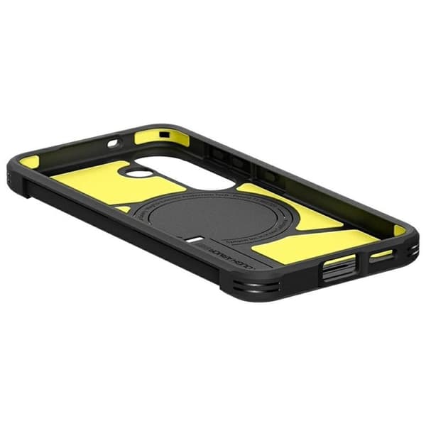 Spigen telefontaske til Galaxy S25 MagSafe Tough Armor - Sort Svart