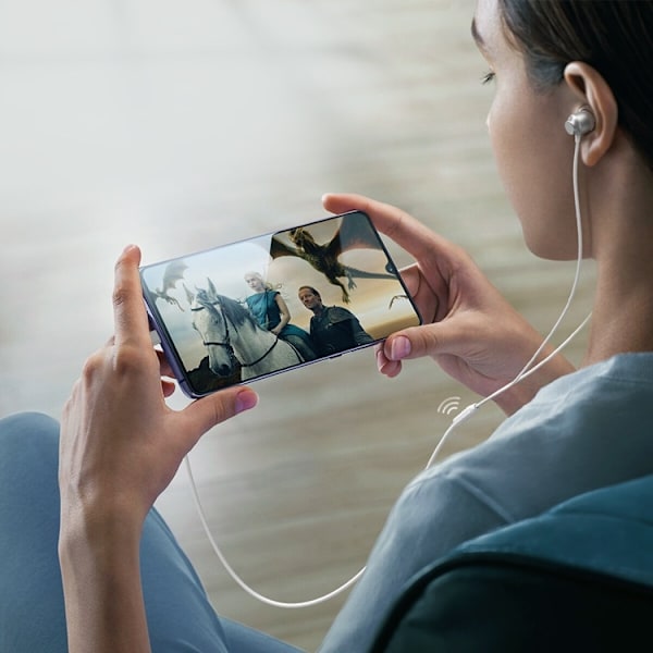 Joyroom In-Ear Hörlurar USB-C - Silver